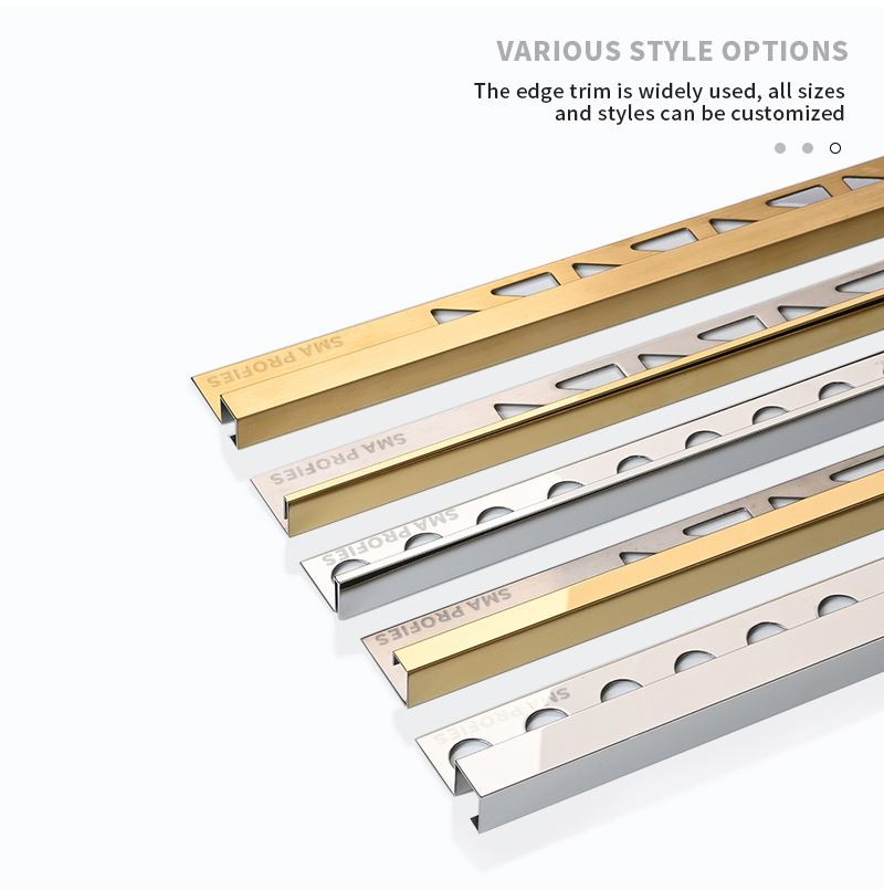 3.stainless steel external corner tile trim